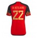 Günstige Belgien Charles De Ketelaere #22 Heim Fussballtrikot WM 2022 Kurzarm